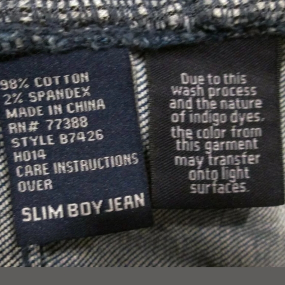 Madewell Patched Up Slim Boyjean Boy Jean Boyfrien - Picture 6 of 7